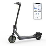 Roinside Electric Scooter, 350W Motor, 19 MPH, 23-Mile Range, 8.5" Solid Tires & Smart App