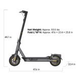 Segway Ninebot MAX G2 Electric Scooter, 1000W Motor, 22 MPH, Up to 43 Miles, Dual Suspension - Image 12