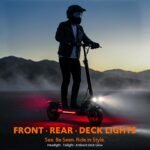 Off Road Electric Scooter, 1200W All Terrain Commute with Bluetooth Music - Image 4