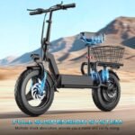Luckfarm Electric Scooter with Seat for Adults, 1000W Peak Motor E-Scooter - Image 4