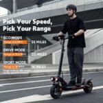 Off Road Electric Scooter, 1200W All Terrain Commute with Bluetooth Music - Image 7