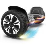 Gyroor Warrior G2 8.5"Off Road SelfBalancing Scooter for Kids Adults, Black