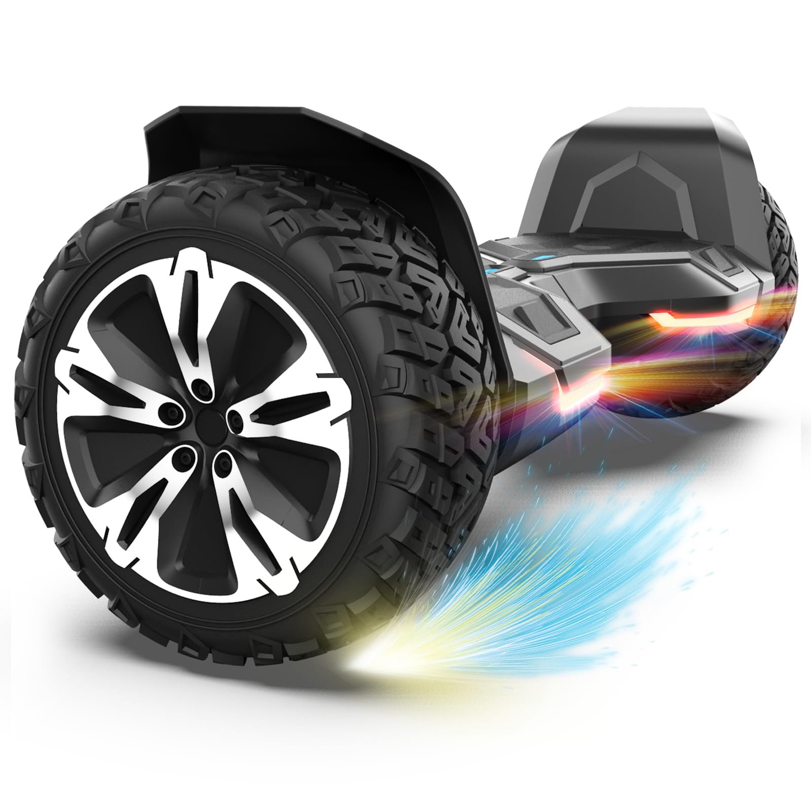 710w5_MjIVL Gyroor Warrior G2 8.5"Off Road SelfBalancing Scooter for Kids Adults, Black - Image 1