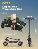 T10 Electric Scooter for Adults, 11" All-Terrain Tire Up to 46 Miles Range - Image 7