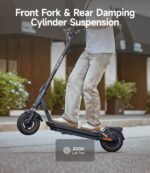 NAVEE GT3 Electric Scooter, 700W Peak Motor, 19.9 MPH, 30-Mile Range, 10" Tires - Image 6