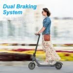 Roinside Electric Scooter, 350W Motor, 19 MPH, 23-Mile Range, 8.5" Solid Tires & Smart App - Image 7