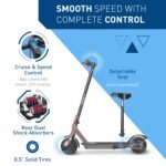 Hiboy S2 Electric Scooter - 8.5" Solid Tires - Up to 17 Miles Long-Range - Image 8