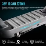 ZWHEEL E12 Electric Scooter for Adults, 800W Rear Motor, Up to 25 MPH - Image 4