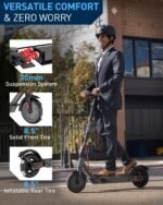 Hiboy S2 NOVA Electric Scooter, 430W Peak Motor, 19 MPH, 20-Mile Range - Image 6