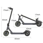 Roinside Electric Scooter, 350W Motor, 19 MPH, 23-Mile Range, 8.5" Solid Tires & Smart App - Image 5
