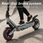 ZWHEEL E12 Electric Scooter for Adults, 800W Rear Motor, Up to 25 MPH - Image 7