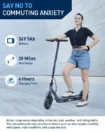 Hiboy S2 NOVA Electric Scooter, 430W Peak Motor, 19 MPH, 20-Mile Range - Image 3