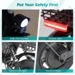 Gotrax A5 12" Electric Scooter with Seat for Adults & Teens, 15.5-Mi Range - Image 4