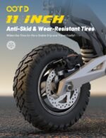 T10 Electric Scooter for Adults, 11" All-Terrain Tire Up to 46 Miles Range - Image 5