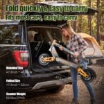 F4 Electric Scooter, 1200W Motor, 28 MPH, Up to 34 Miles, Dual Suspension & All-Terrain Tires - Image 8