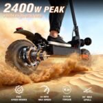 1. Electric Scooter for Adults, 2400W Motor, 30 MPH, 45-Mile Range, 48V 25Ah Battery & Fat Tires - Image 2