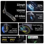 Segway Ninebot MAX G2 Electric Scooter, 1000W Motor, 22 MPH, Up to 43 Miles, Dual Suspension - Image 2
