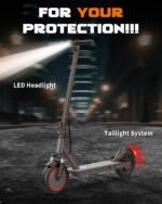 VOLPAM 10 Inches 500W Adult Electric Scooter with Dual Suspensions - Image 4