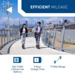 Hiboy S2 Electric Scooter - 8.5" Solid Tires - Up to 17 Miles Long-Range - Image 4