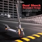 Maxshot Foldable Electric Scooter, Up to 22 MPH, Long Range, Dual Suspension & App Control - Image 4