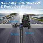 Roinside Electric Scooter, 350W Motor, 19 MPH, 23-Mile Range, 8.5" Solid Tires & Smart App - Image 4