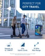 Hiboy KS4 Pro Electric Scooter, 750W Peak Motor, 19 MPH, 25-Mile Range, 10" Tires - Image 2