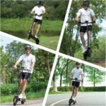 iScooter Electric Scooter, 8.5/10" Off-Road Tires, 21/25/28/40 Miles Range (Black) - Image 7