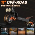 1. Electric Scooter for Adults, 2400W Motor, 30 MPH, 45-Mile Range, 48V 25Ah Battery & Fat Tires - Image 5