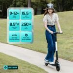Gotrax GXL V2 Electric Scooter for Adult,8.5" Tire,12 Mile &15.5Mph by 250W - Image 2