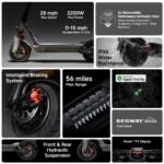 Segway Ninebot MAX G3 Plus Electric Scooter, 28 MPH, 56-Mile Range - Image 2